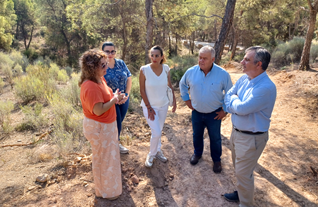 Sierra Espuña dispondrá de un nuevo sendero que conectará Totana con el Santuario de La Santa